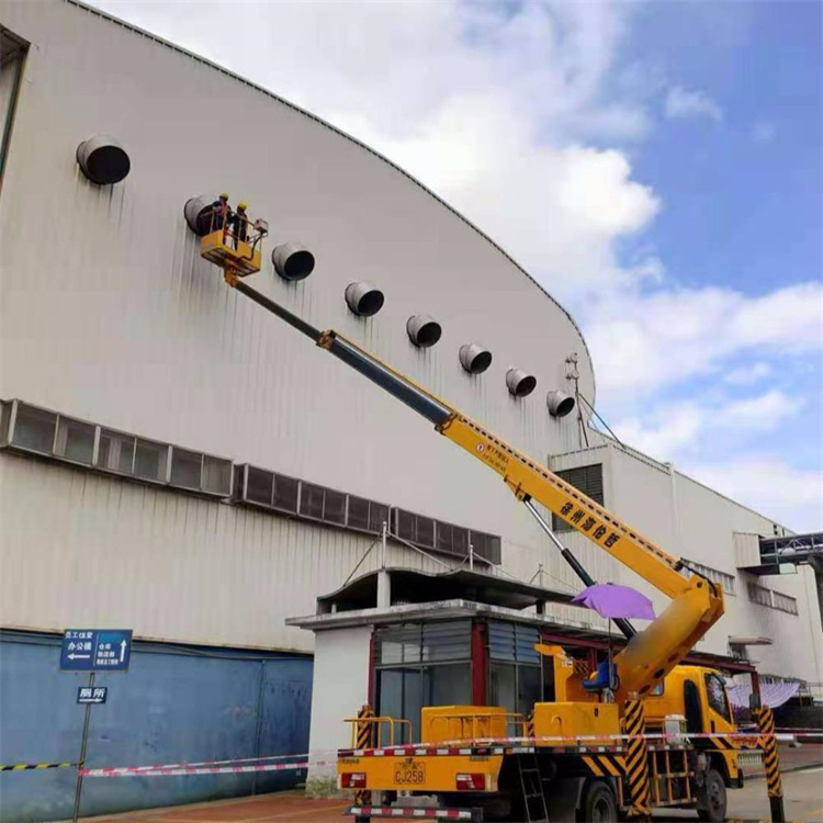 三才镇高空作业车出租服务：专业广告牌安装解决方案